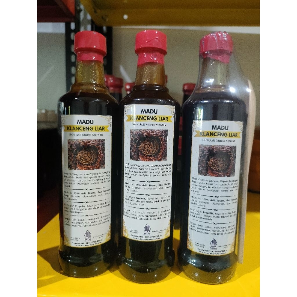 

Madu Hitam Klanceng/Lanceng/Kelulut/Gala-Gala/Tiweul/Trigona/Stingless Bee 100% Asli-Murni-Liar-Raw(mentah) Honey Of Java