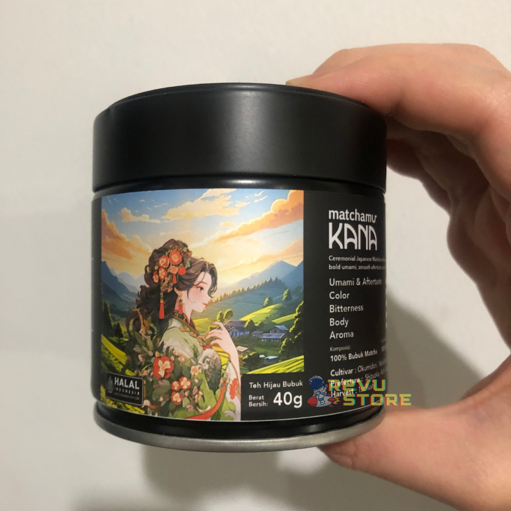 

[LIMITED STOCK] Matchamu Kana - Ceremonial Grade Matcha - 40 Gram - HALAL