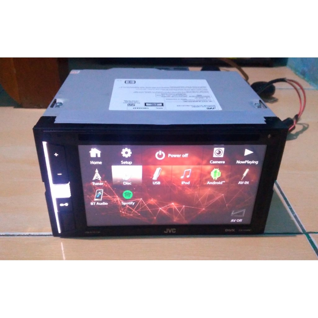 2din JVC V250BT bluetooth