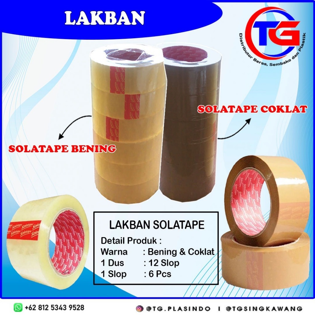 

LAKBAN SOLATAPE BENING & COKLAT