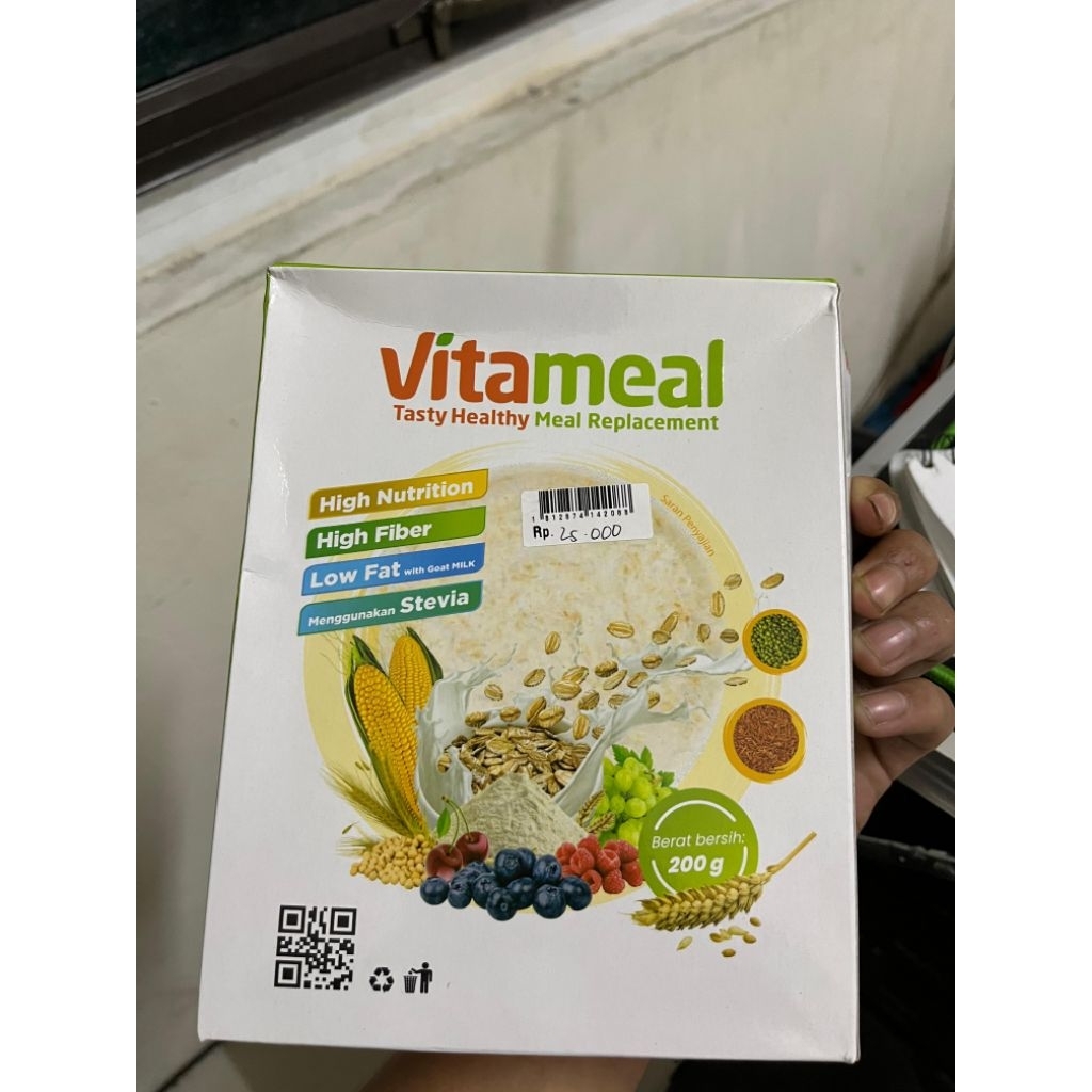 

Vitameal Sereal Sehat Lambung Dewasa Suplemen Asli Herbal Mengatasi Diabetes Serat Menahun Ampuh Gula