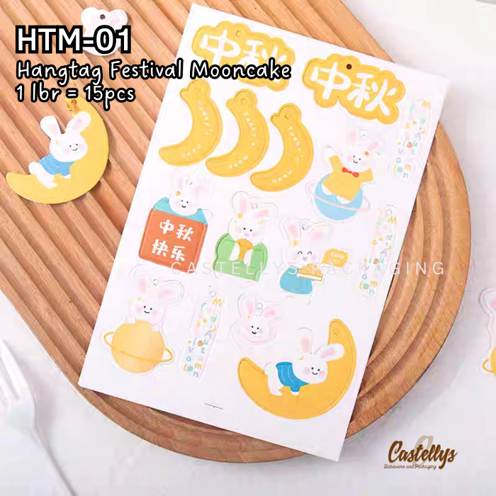 

HTM-01 / HTM-02 Hangtag Label Kartu Ucapan Mooncake Kue Bulan Festival