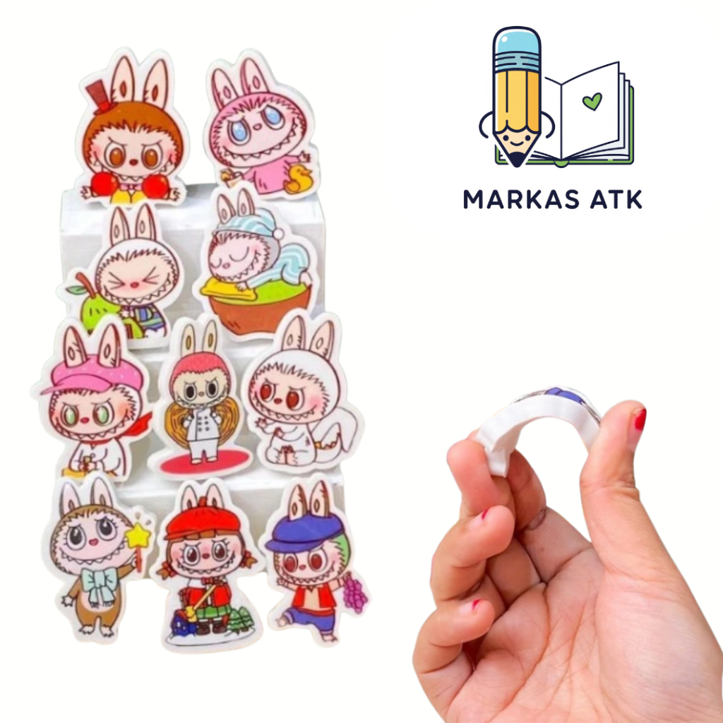 

Penghapus Gepeng Labubu Pop Mart The Monsters Satuan Eraser Lucu Gemoy Untuk Kado Souvenir Isian Goodie Bag Koleksi ATK Sekolah Murah COD