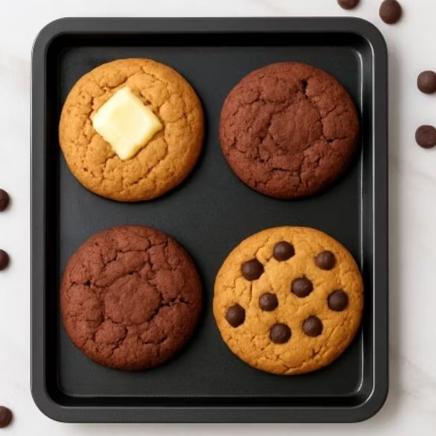 

Soft Bake Cookies New York Style – Choco Chip, Red Velvet Cheese, Cookie Monster, Oreo, Marshmallow