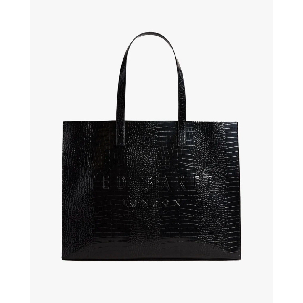 Preloved TED BAKER ALLICON Mork Croc Icon Tote Bag