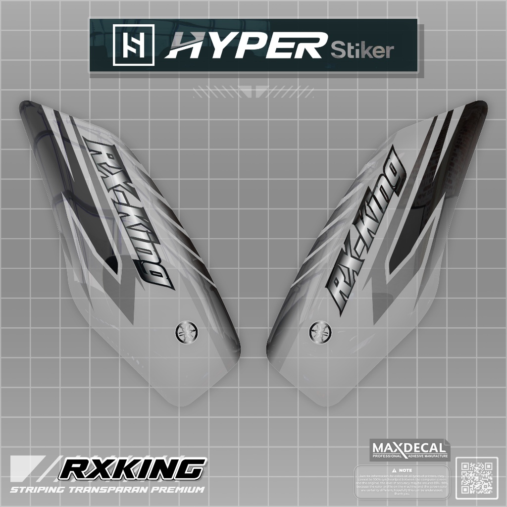 STRIPING RX KING TRANSPARAN/STIKER VARIASI RX KING/STRIPING MOTOR RX KING TRANSPARAN