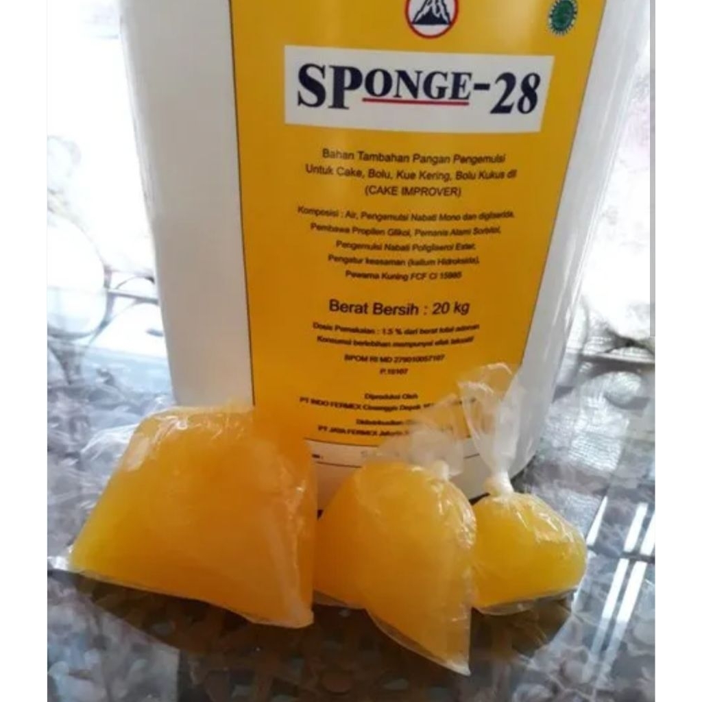 

Cake Improver Pelembut Pengembang Kue Sponge28 100 Gram