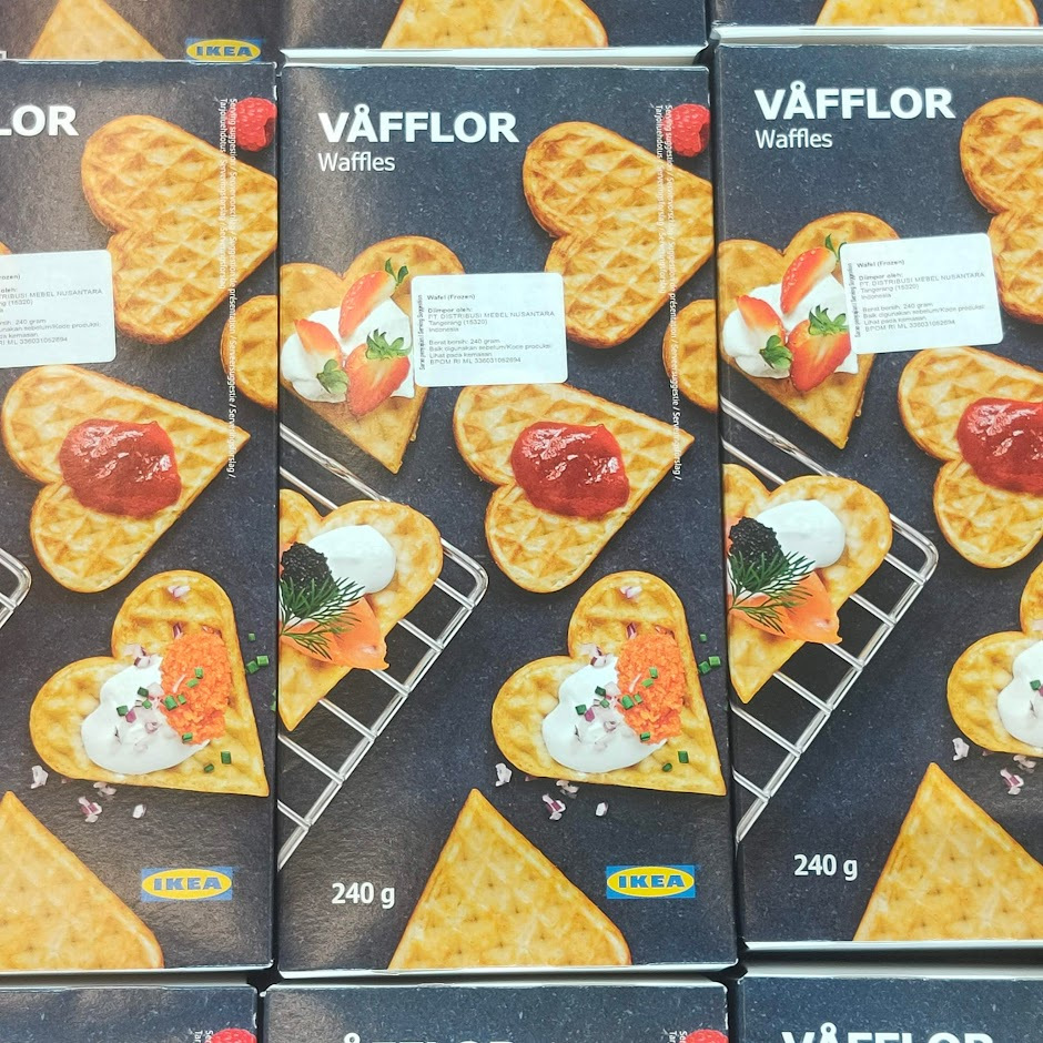 

VAFFLOR Waffles Frozen 240gr kue wafel beku IK3A