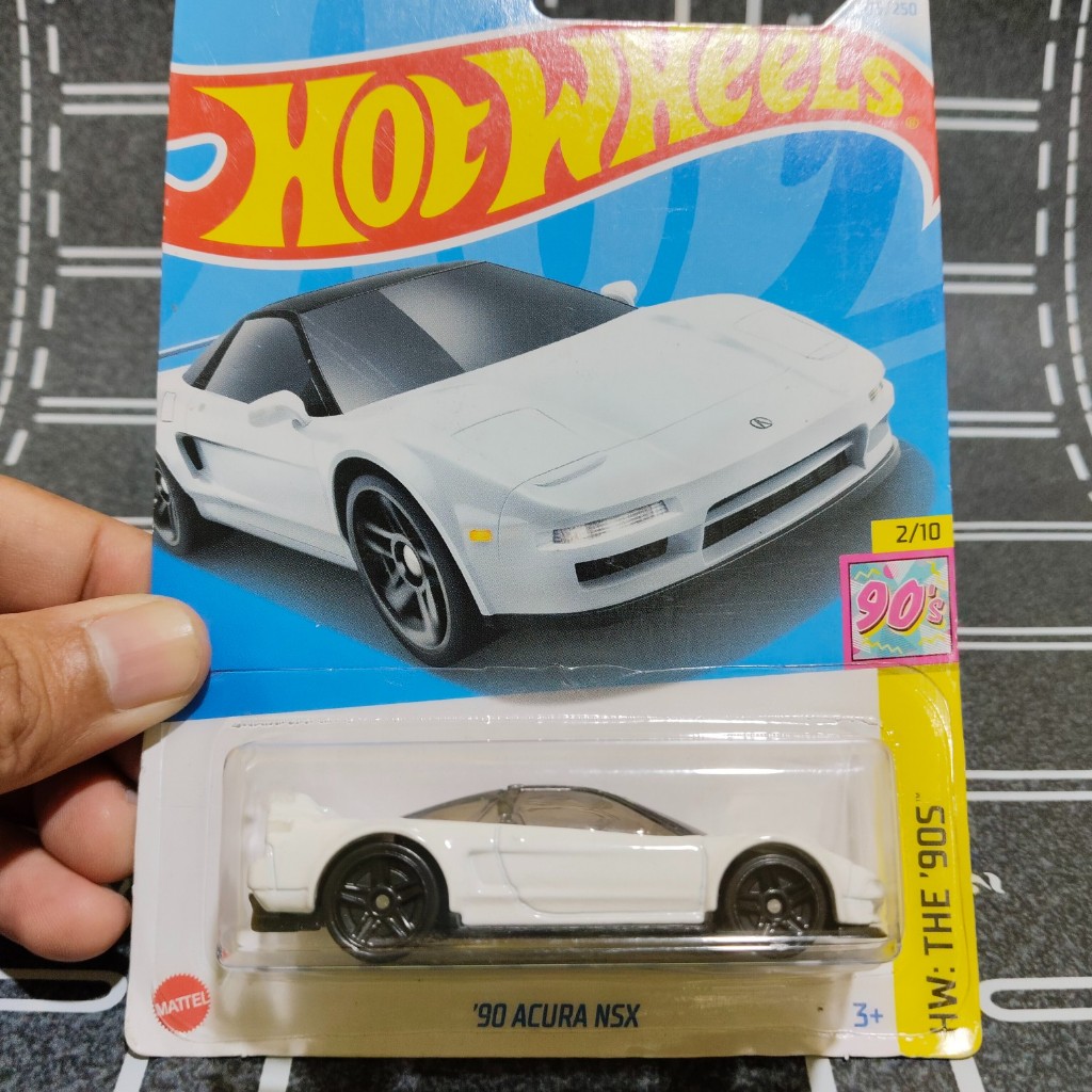 hot wheels 90 acura nsx warna putih