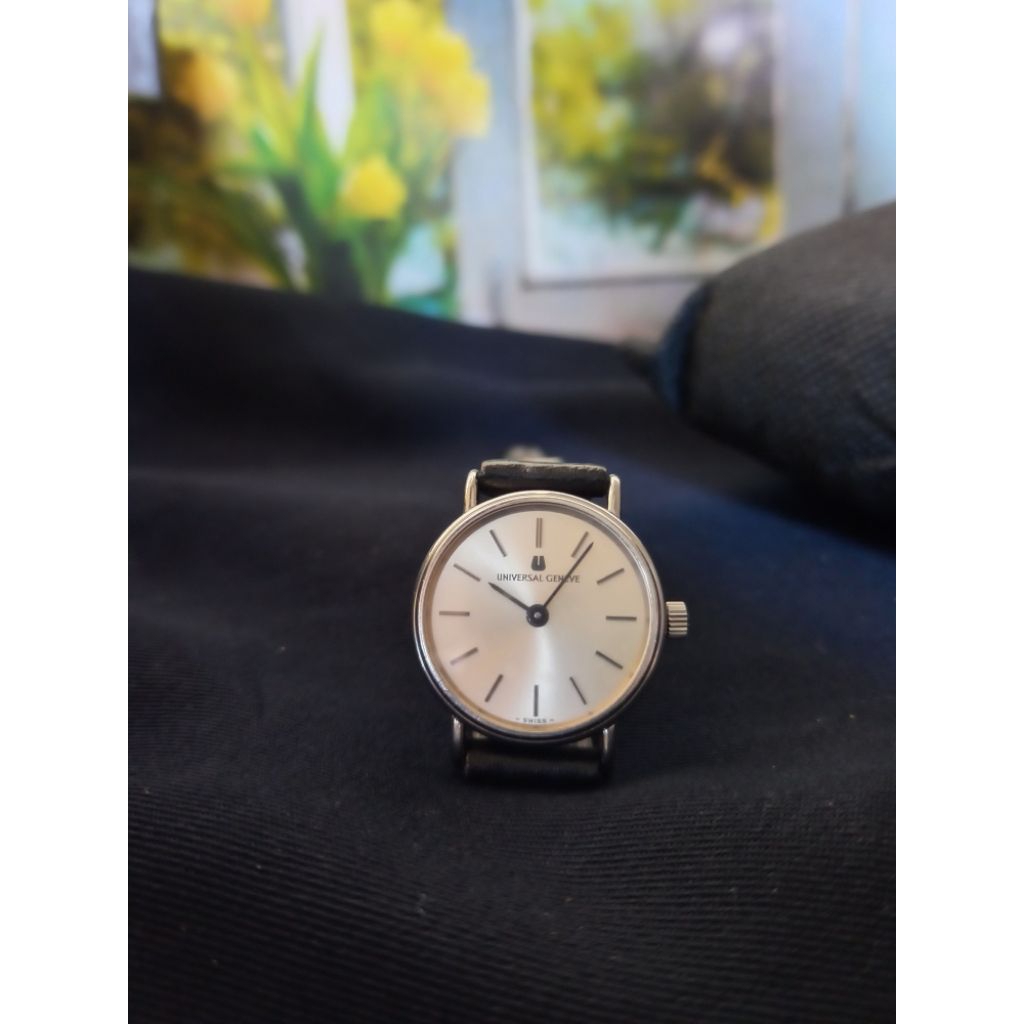 jj03313 jam tangan wanita universal geneve swiss made