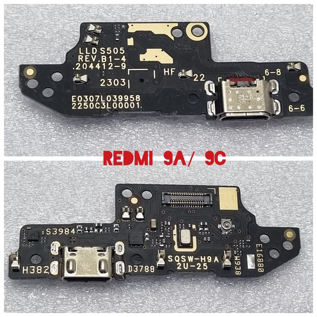 

Papan Cas/ Konektor Charger/ Flexible Board Redmi 9A/ 9C Full Komponen + Mic + IC (Original Produk)