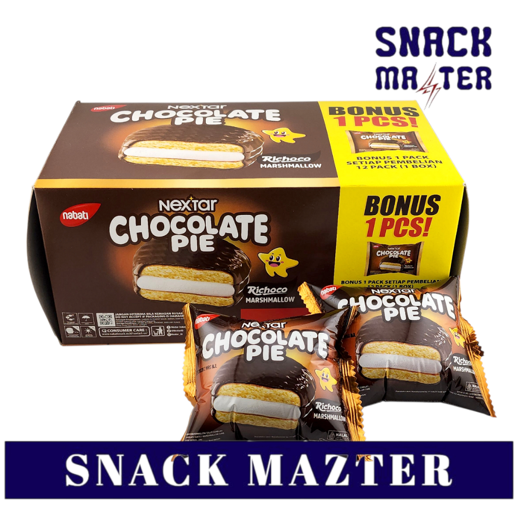 

Nextar Chocolate pie - Netto 392gr x (12 bks @28gr)