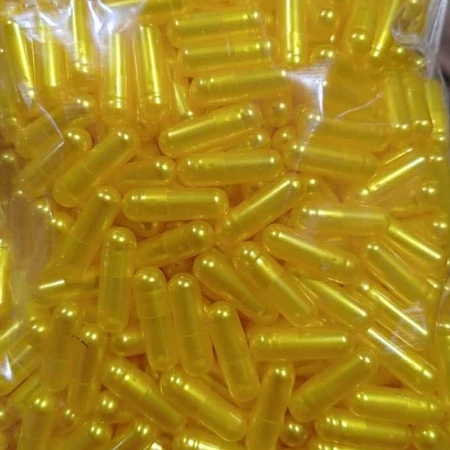 Cangkang Kapsul Kosong 0 / Kapsul Kosong Warna Kuning