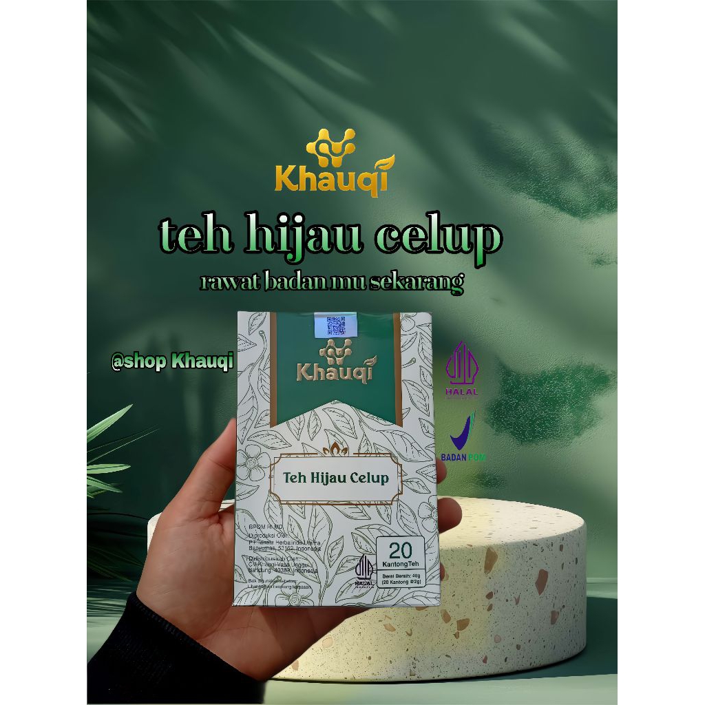 

Teh Celup Khauqi Sliming tea Diet Detok | pelangsing Herbal | imunitas | BPOM & HALAL MUI