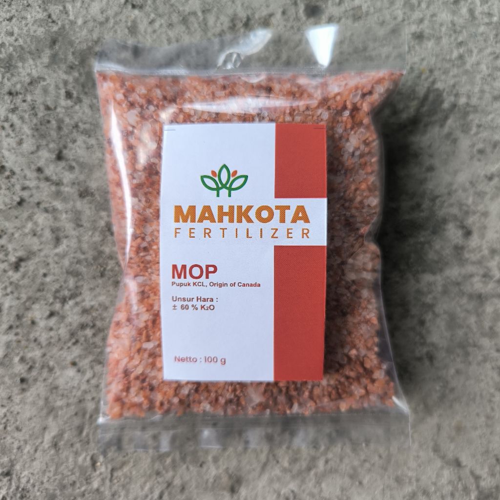 Pupuk KCL Mahkota Canada Pencegah Kerontokan Repack 100gr