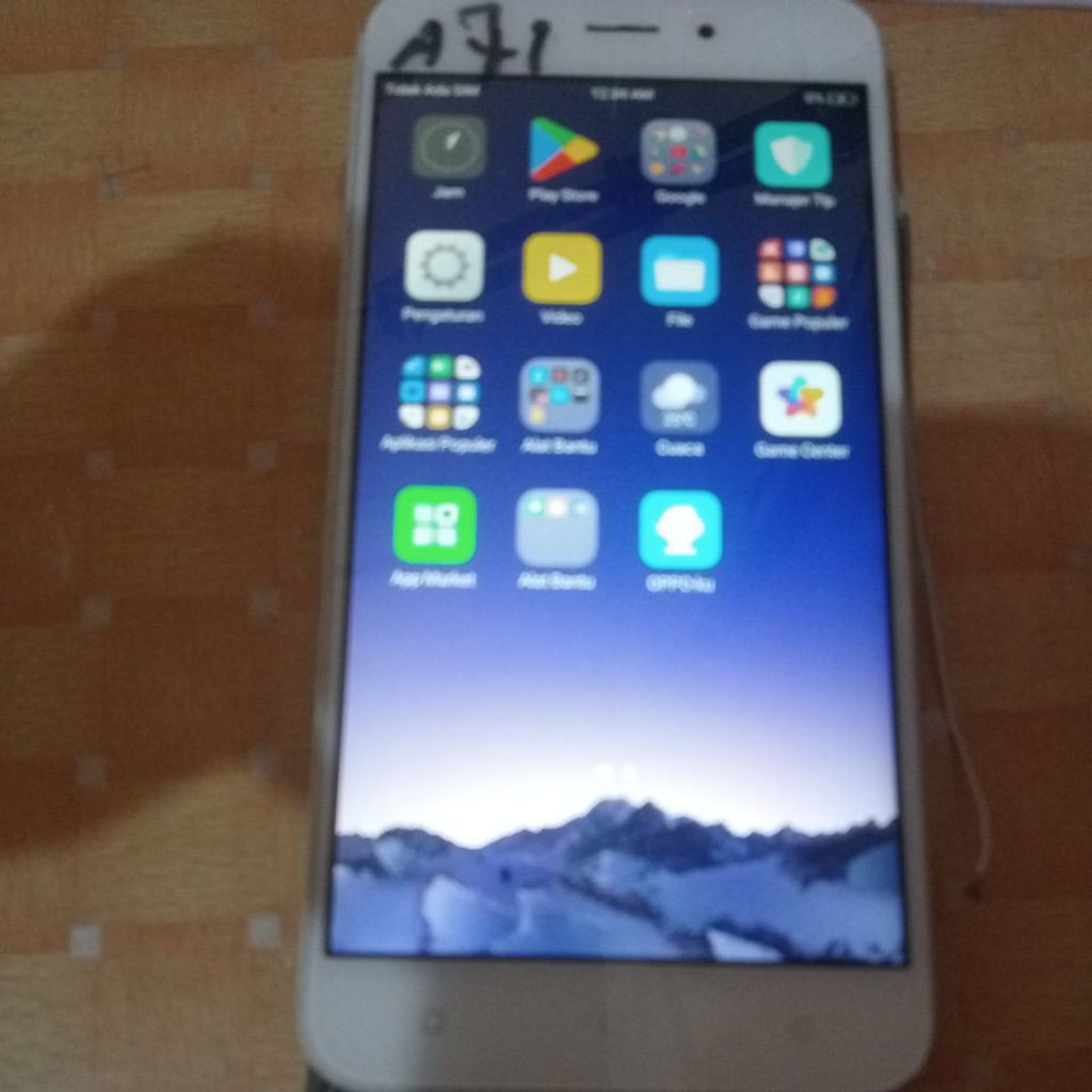 mesin Oppo a71 2018 nyala normal