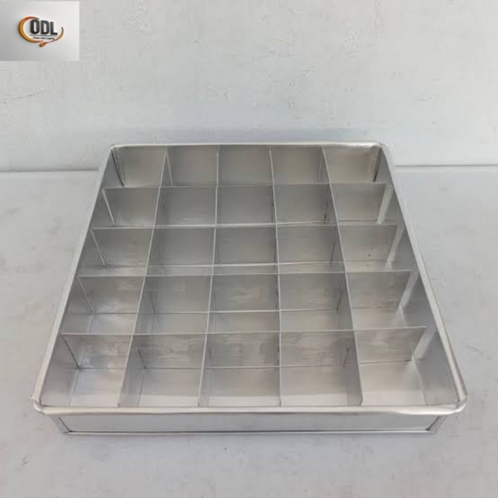 Loyang sekat/loyang brownies 20x20x4