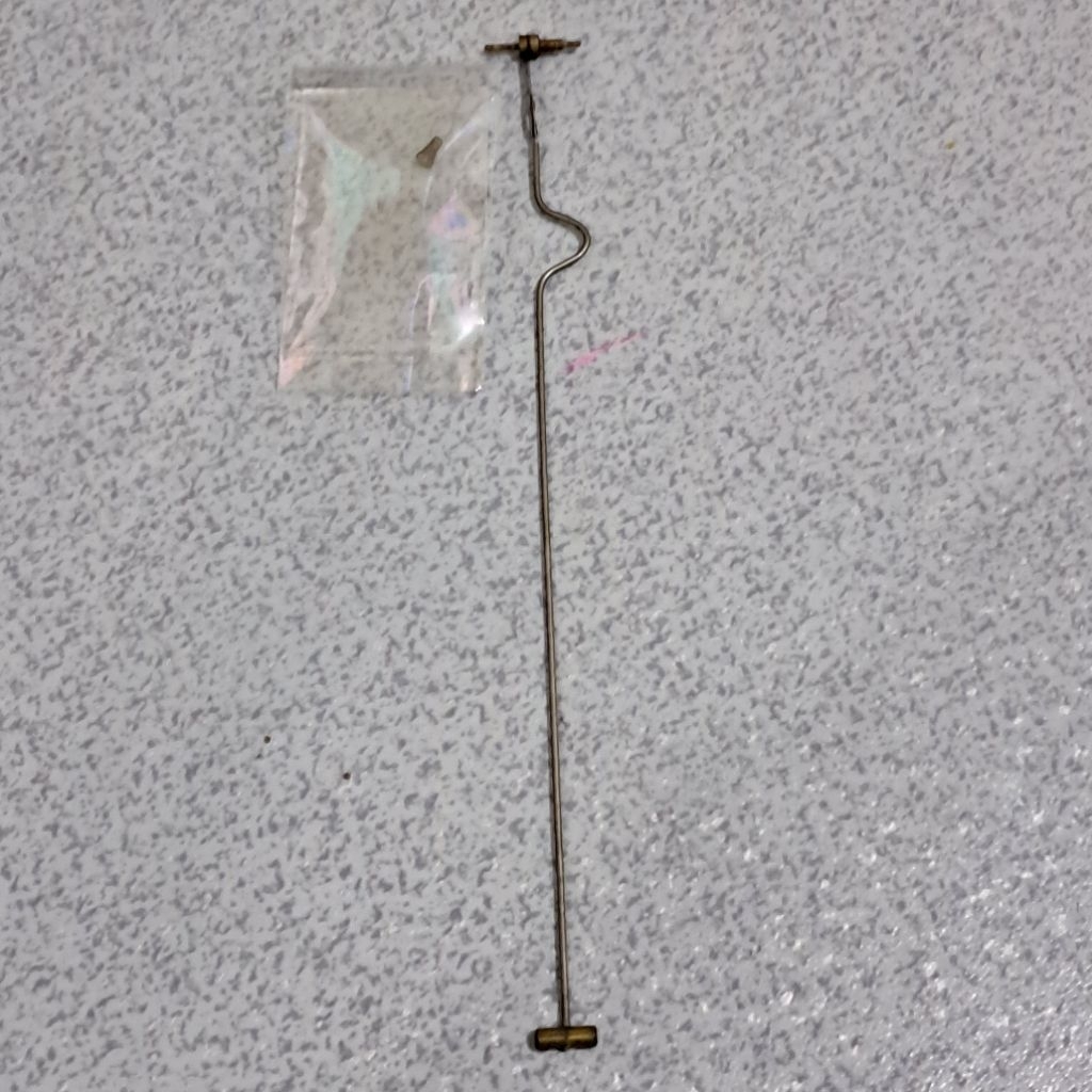 Gantungan bandul jam dinding jadul lorus seiko 30 hari lubang dua Jepang