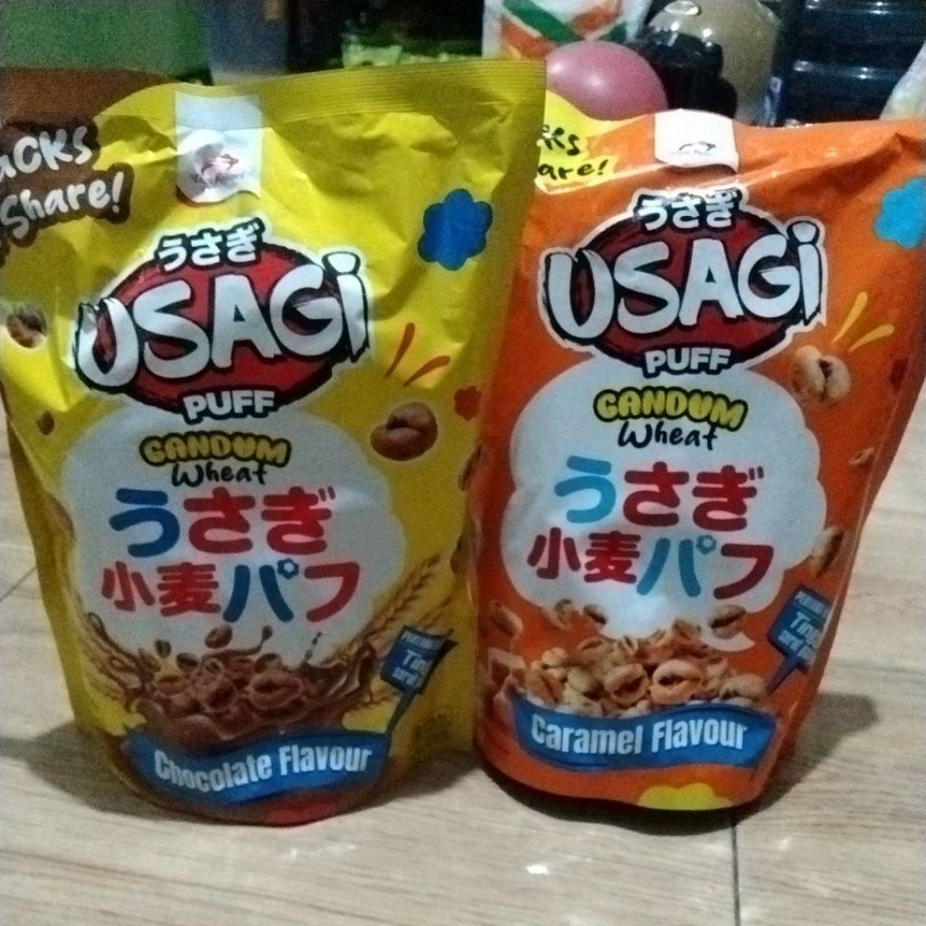 

USAGI PUFF CARAMEL/COKLAT 80GR