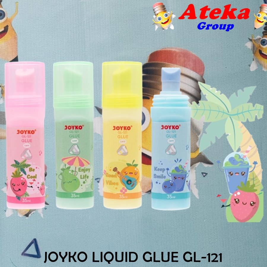 

[1PCS] JOYKO White Liquid Glue Lem Putih Kertas CaiR GL-121 35ml