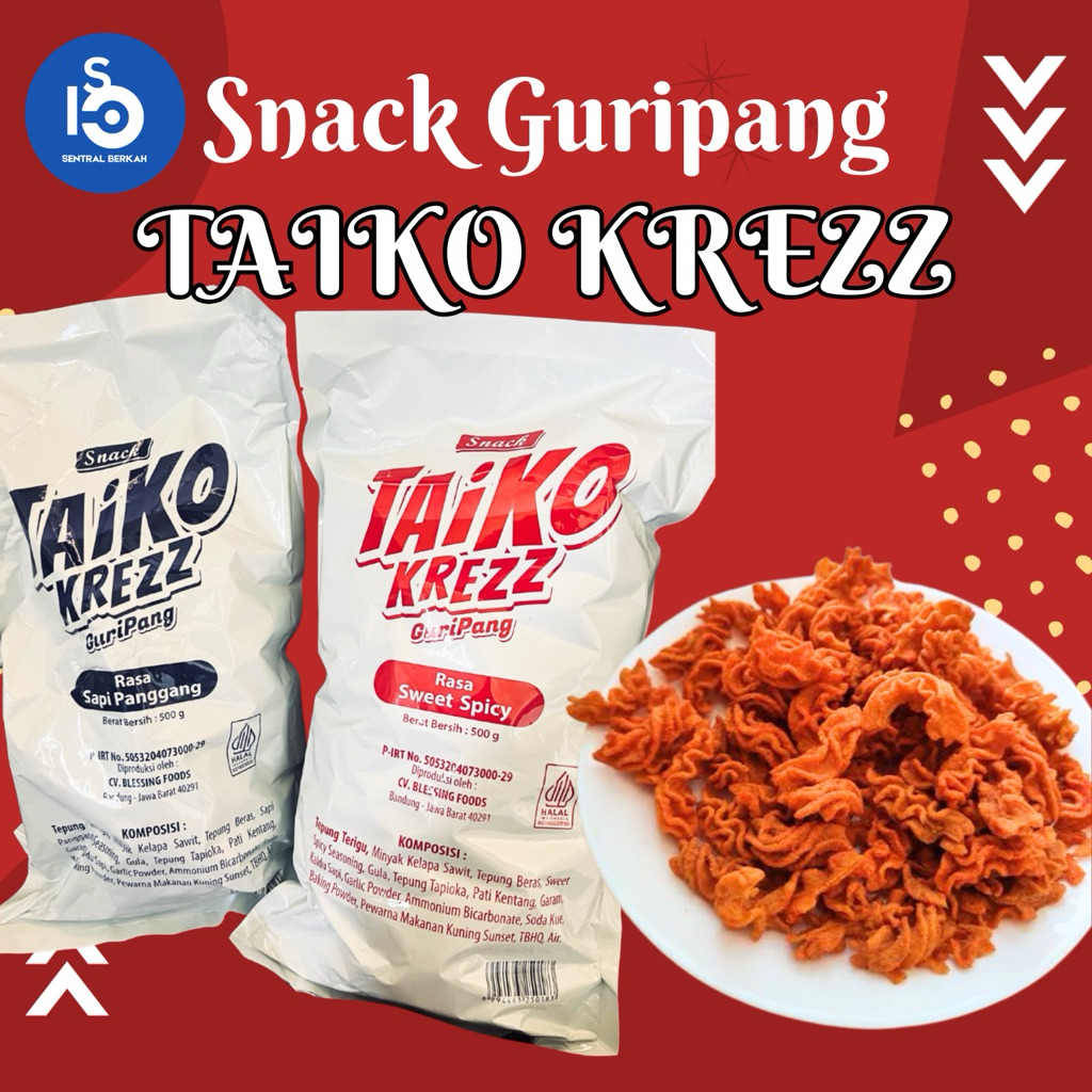 

TAIKO KREZZ - Snack Guripang (Bisa COD)