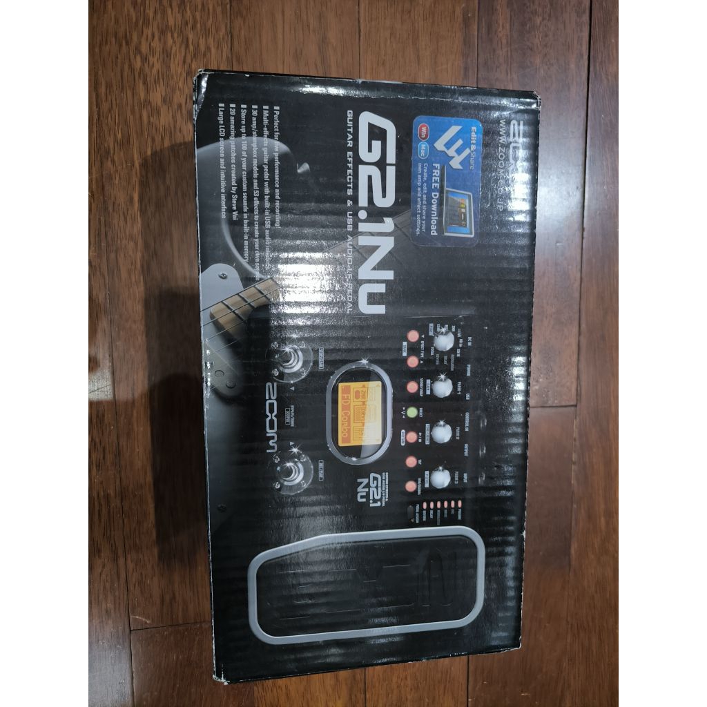 ZOOM EFEK GITAR G2.1NU