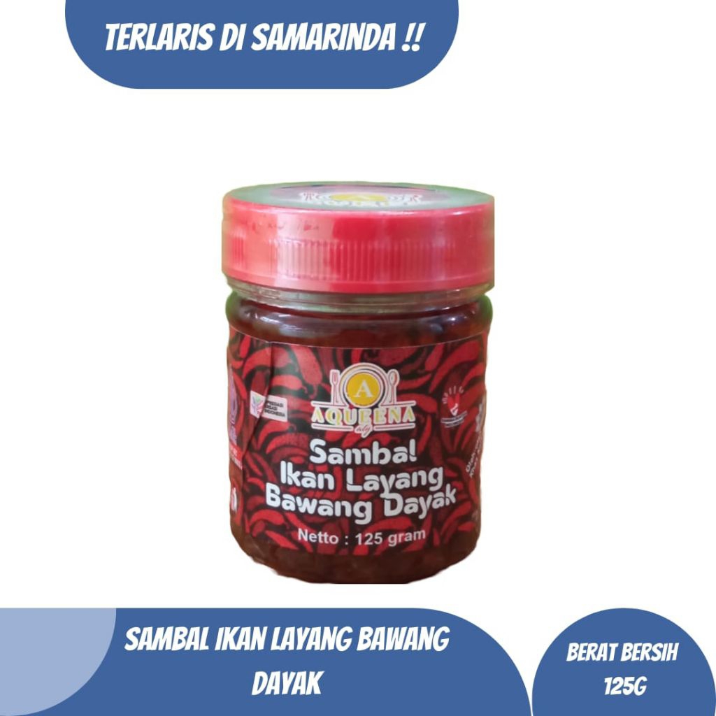 

Sambal Ikan Layang Bawang Dayak – Aquena (125g)