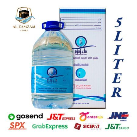 

Zamzam 5Liter Include Box Original Asli 100% Saudi Kemasan Galon Premium