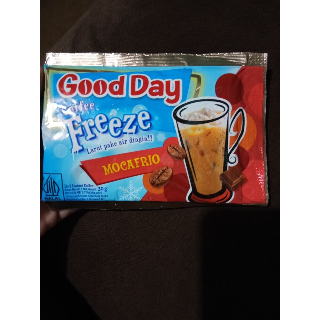 

BILQIS15** Good day freeze mocafrio 1 sachet 30gram harga grosir jual ecer