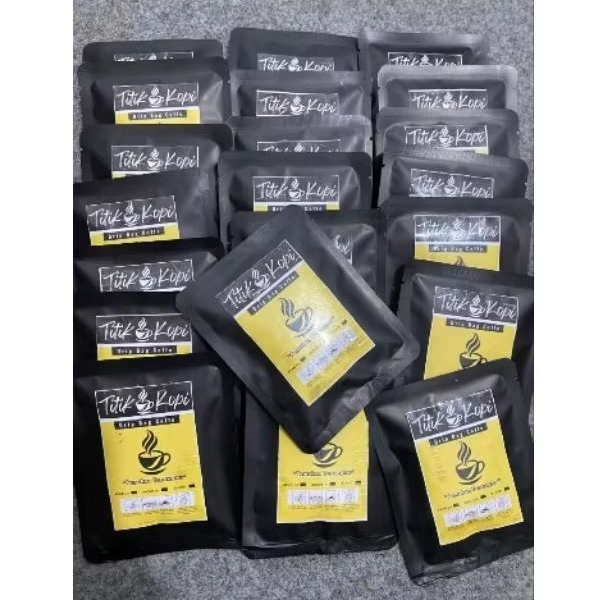 

Drip bag kopi dari titik kopi