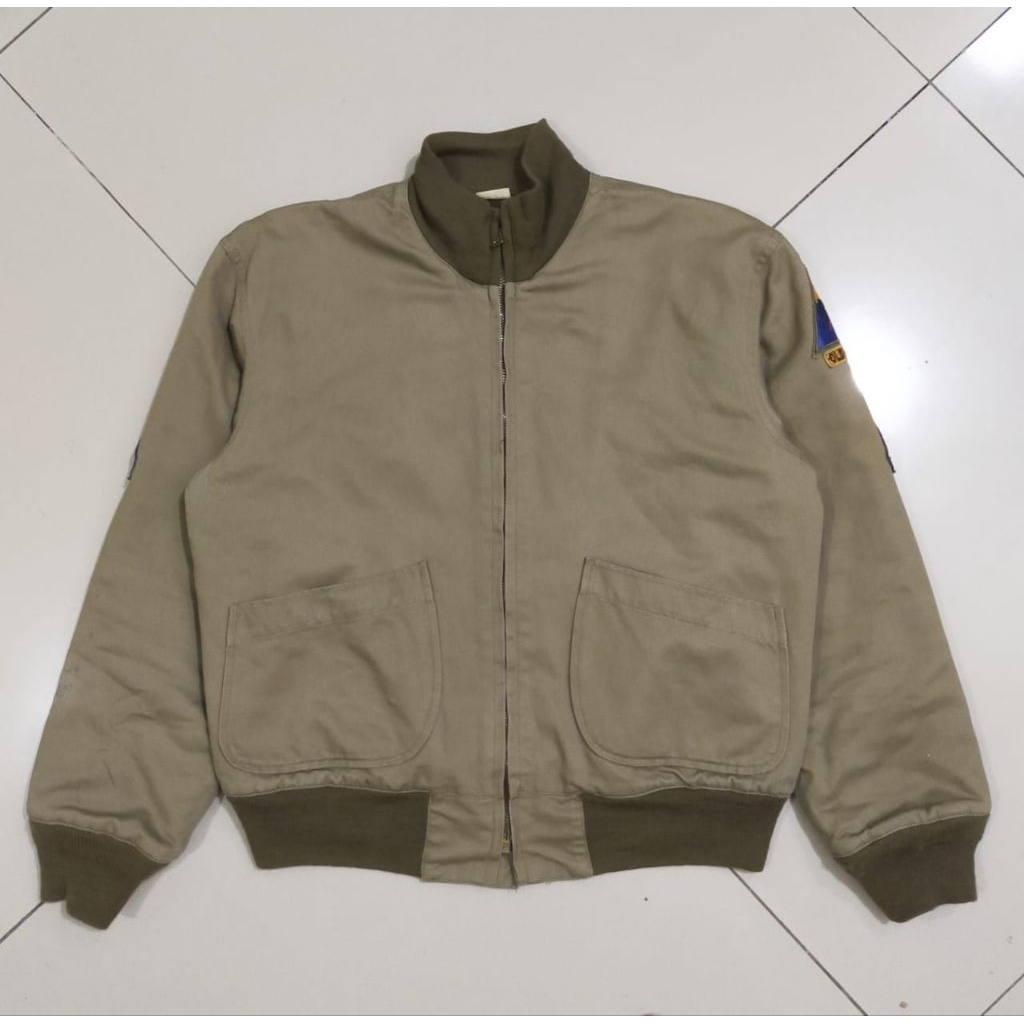 Jaket Tanker US Army PHEROW Tanker Jacket 1'st Pattern