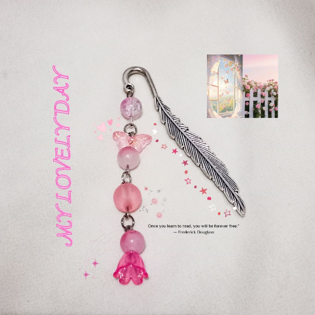 

pembatas buku lucu aesthetic | bookmark cantik unik untuk kado