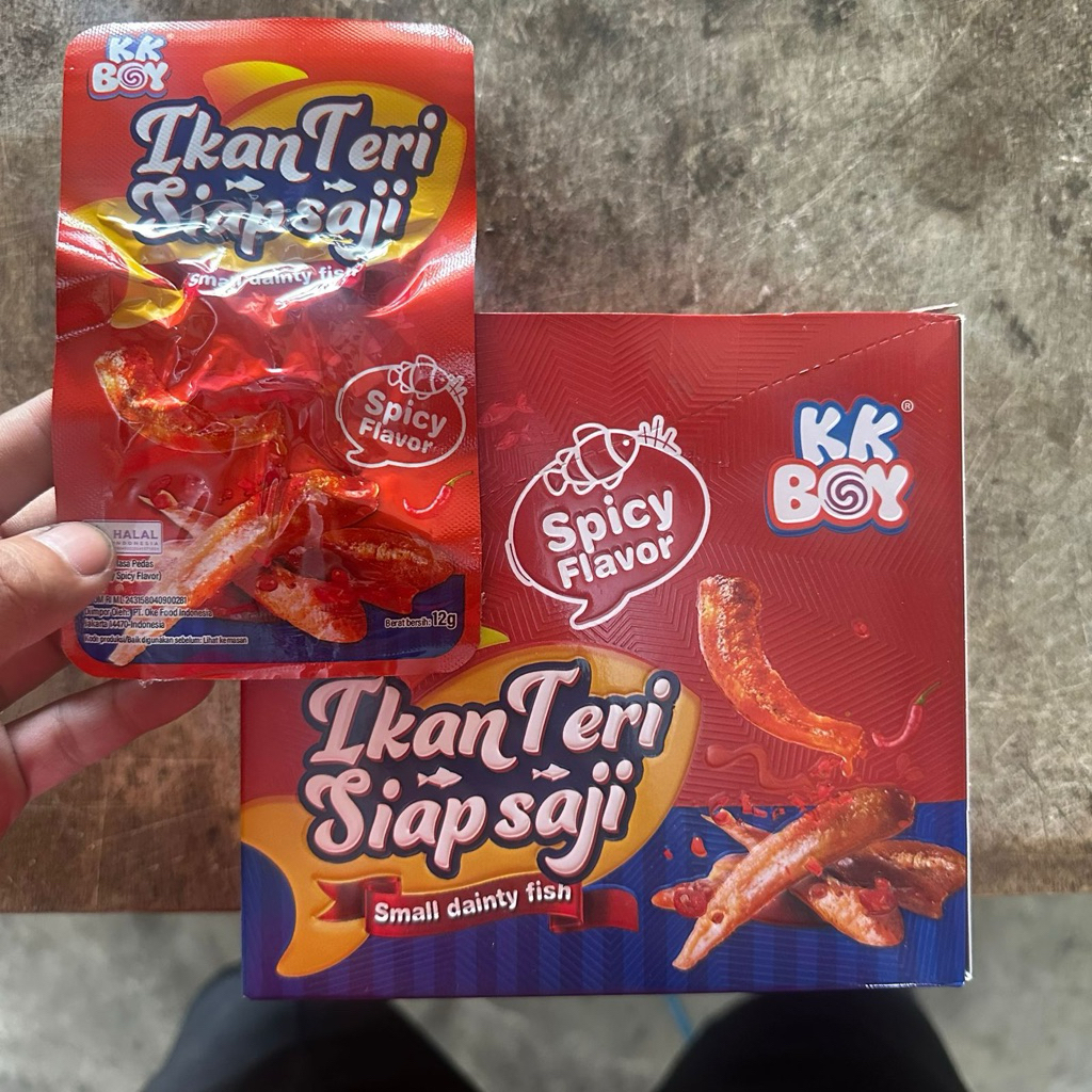 

KKBoy Ikan Teri Spicy