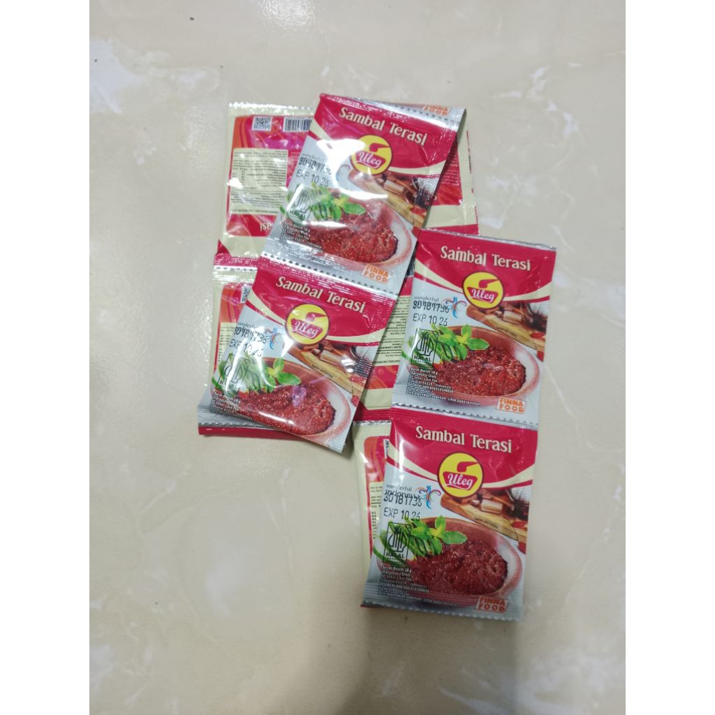 

Sambal Terasi instan extra pedasss