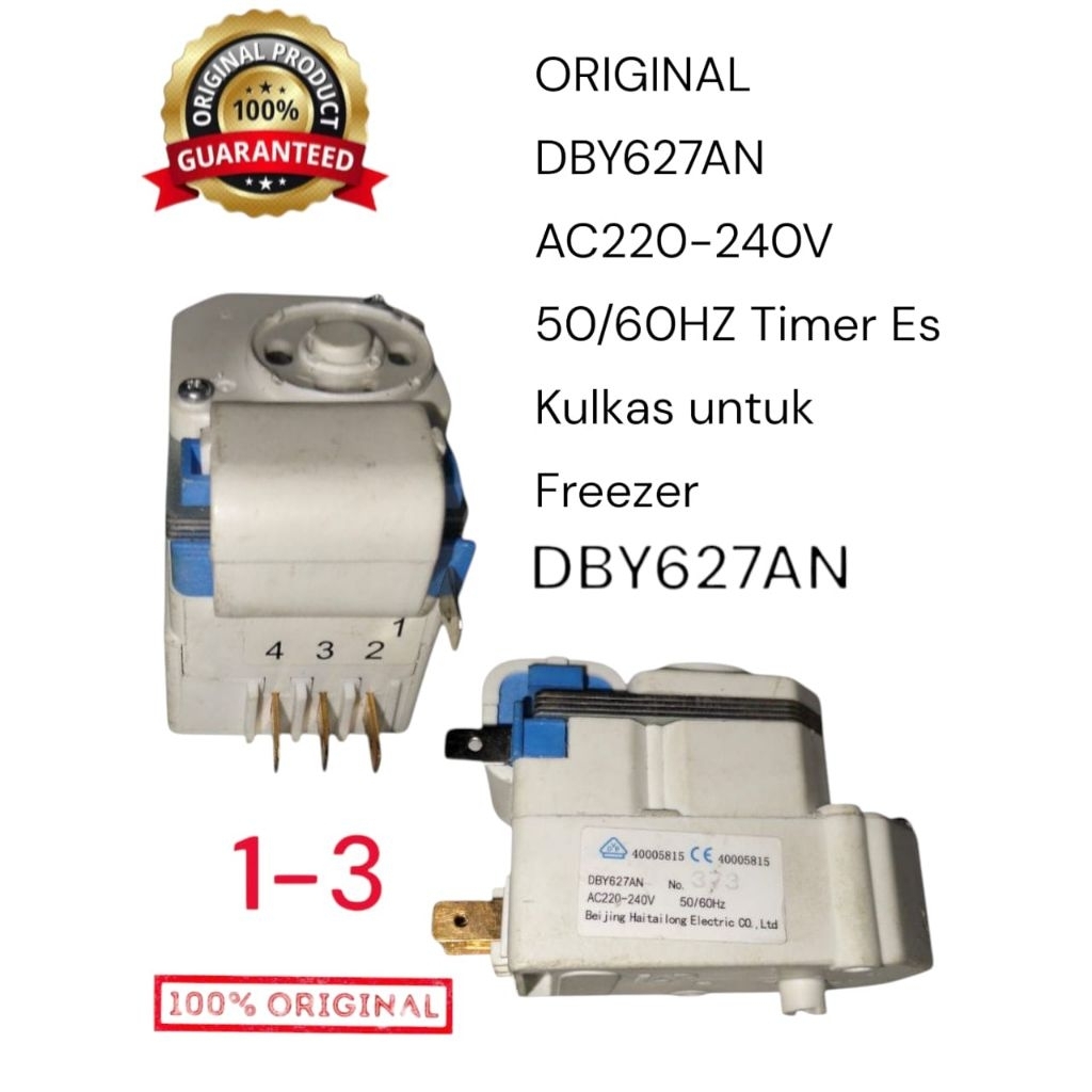 ORIGINAL DBY627AN AC220-240V 50/60HZ Timer Es Kulkas DAEWOO untuk Freezer