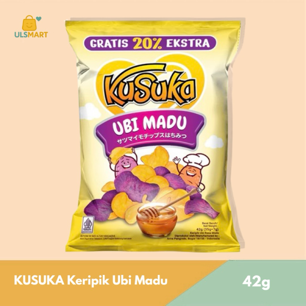 

KUSUKA Keripik Ubi Madu 42 g
