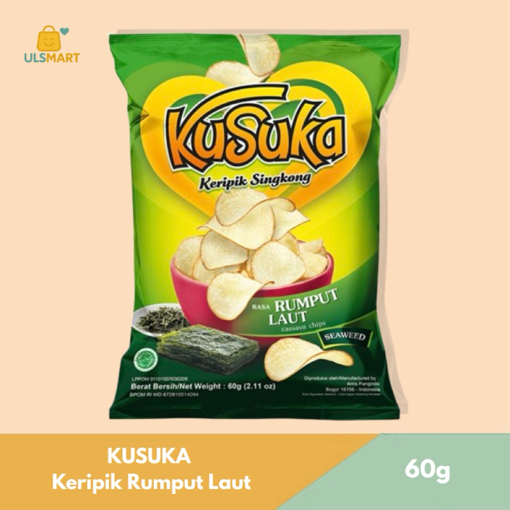 

KUSUKA Keripik Rumput Laut 60 g