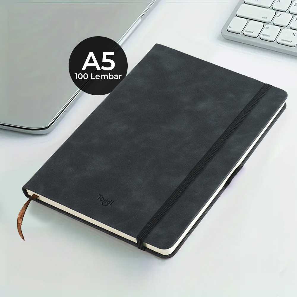 

HAPFY Toddi Buku Catatan Jurnal / 200 Halaman / Hard Cover Diary Aesthetic Kerja Meeting