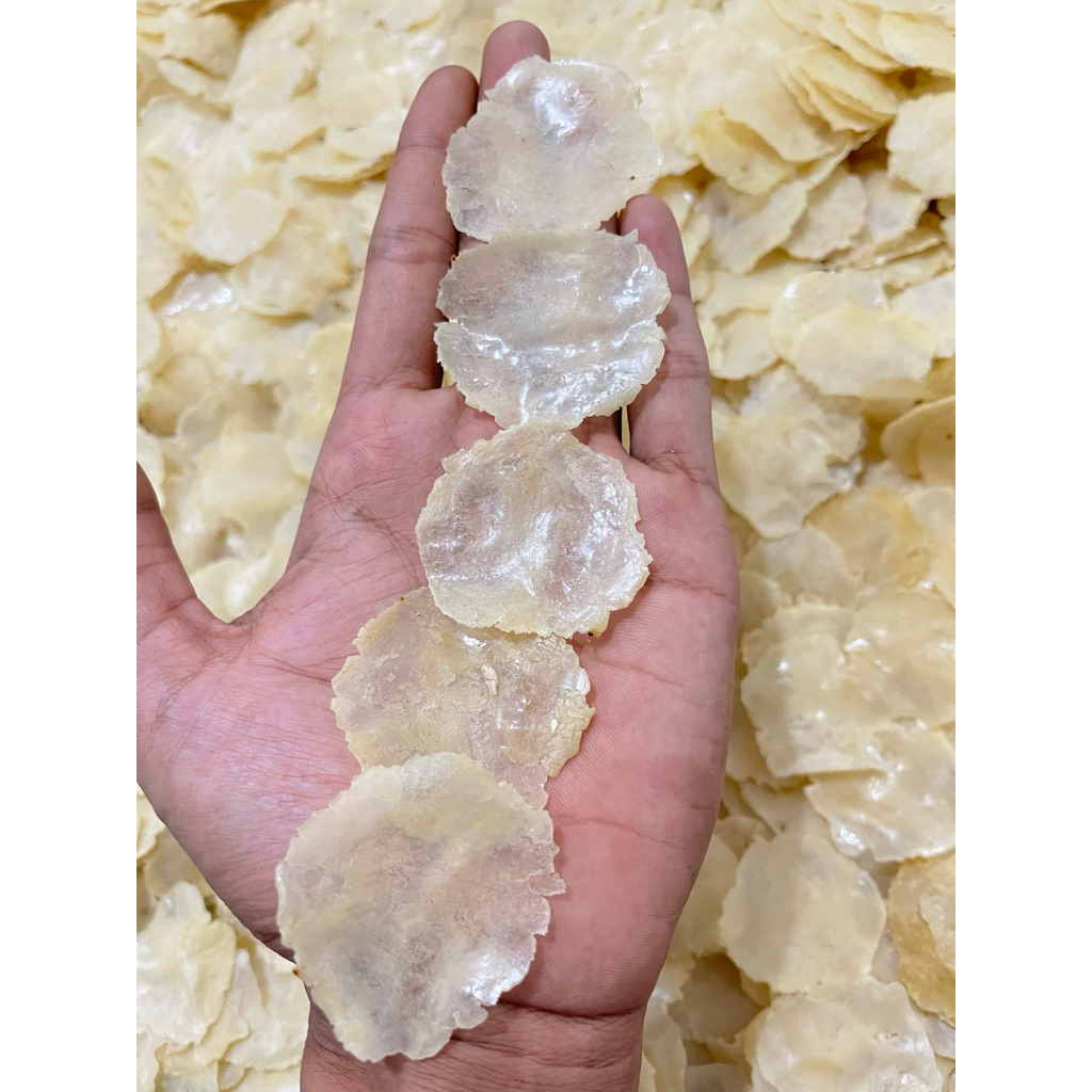 

emping melinjo mentah 1kg siap goreng sp biji 1&2