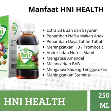 

PROMO!!! HNI Health Extra Food Madu Penambah Nafsu Makan Anak hingga Dewasa Lansia