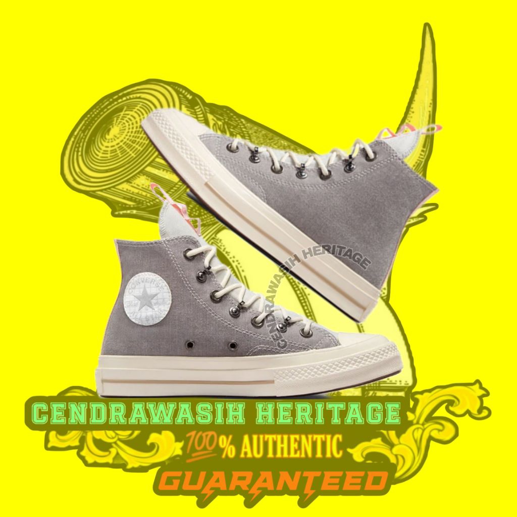 Converse Chuck 70 High Top Origin Story Grey 100% Authentic