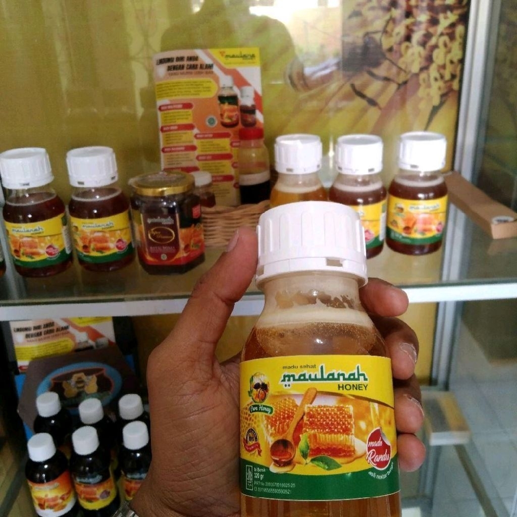

MADU MURNI / MADU ASLI - MADU RANDU - MAULANAH HONEY 320 GRAM