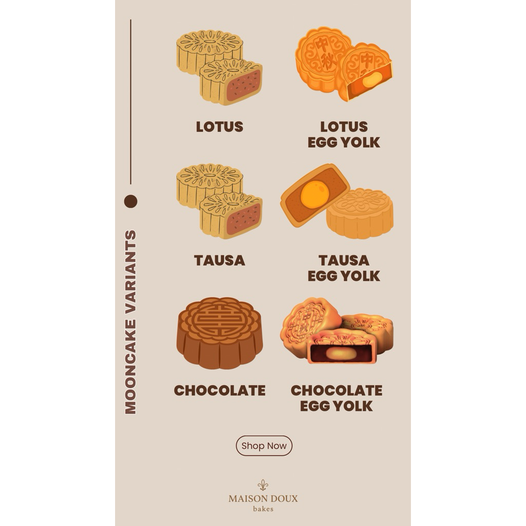 

MOONCAKE KUE BULAN 100% HALAL HOMEMADE NO PENGAWET