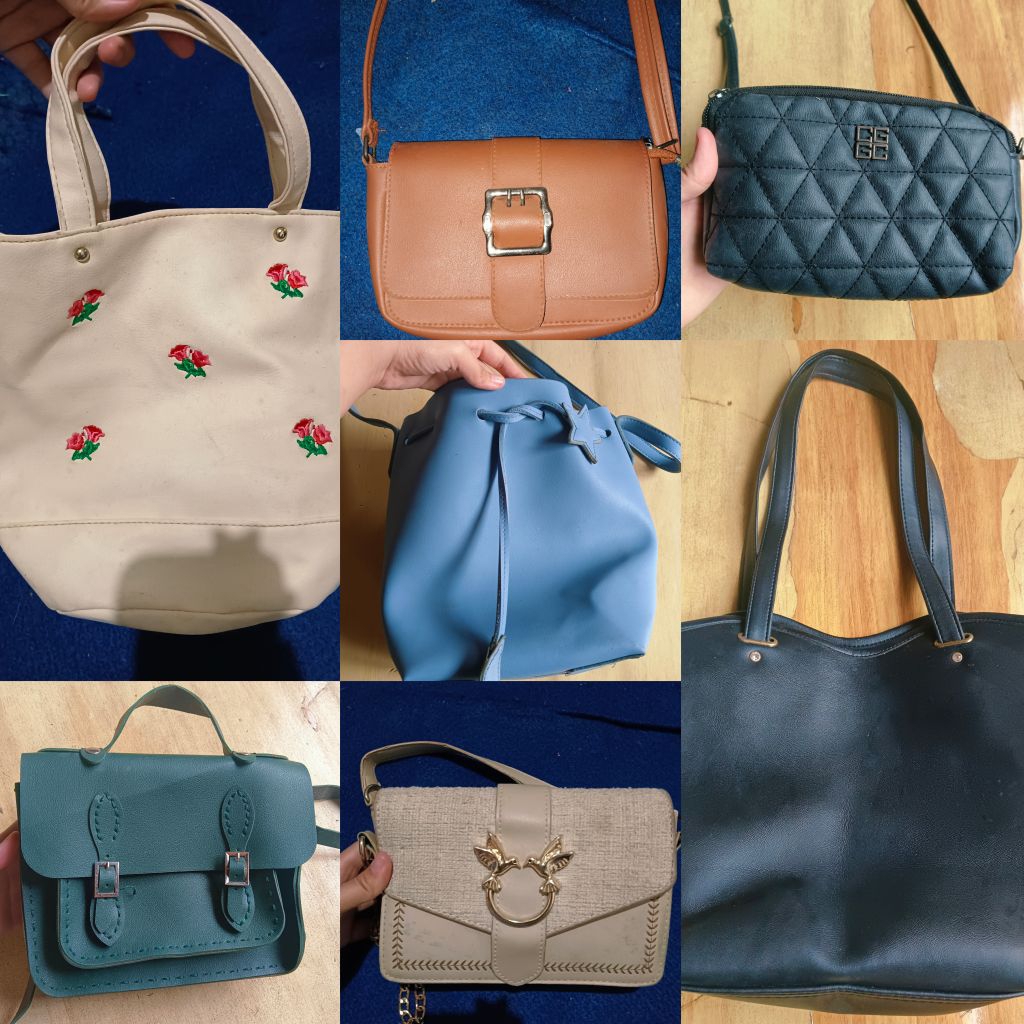 [COD] PRELOVED TAS PRIBADI WANITA | PRELOVED TAS SELEMPANG TAS TOTE BAG TAS KERJA TAS KULIAH