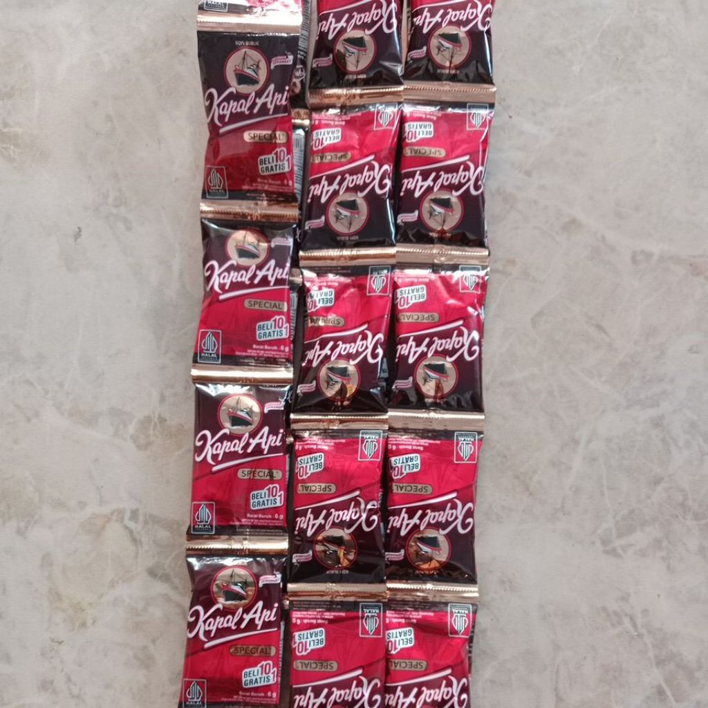 

KAPAL API tanpa gula 6 g