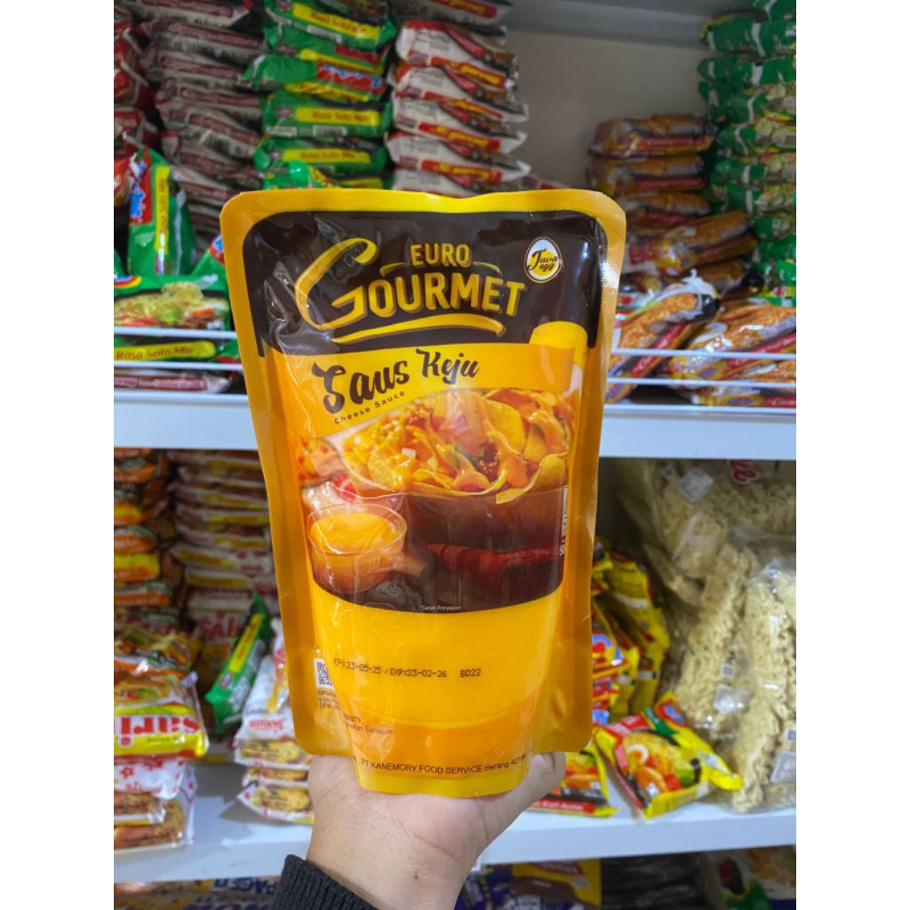 

euro gourmet saus keju 500 gr