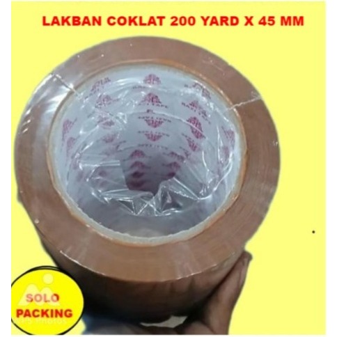 

LAKBAN COKLAT 200 YARD X 45 CM