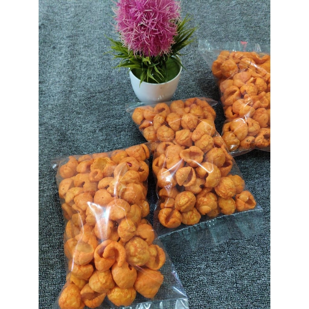 

Kerupuk Kerang Rambo 200gram / Kerang pedass