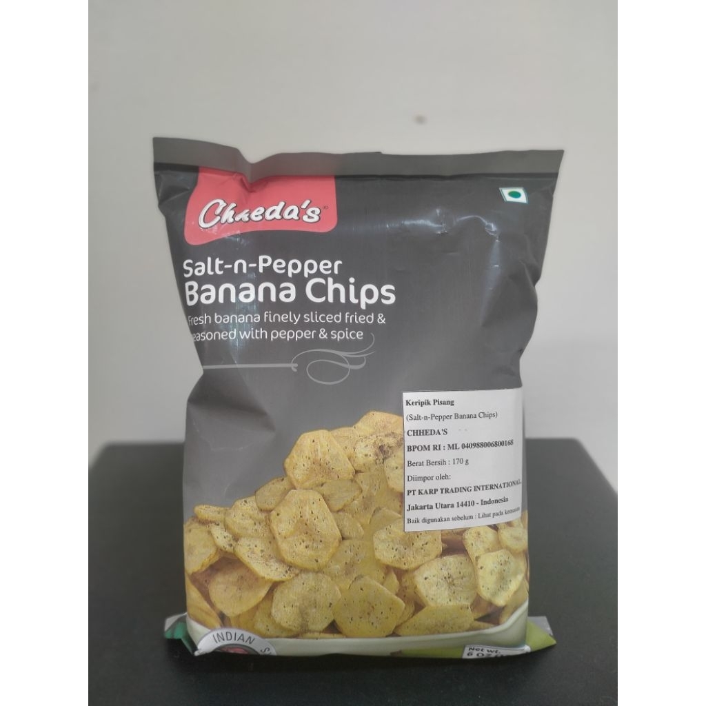 

Chhedas Salt-n-Pepper Banana Chips @170gr