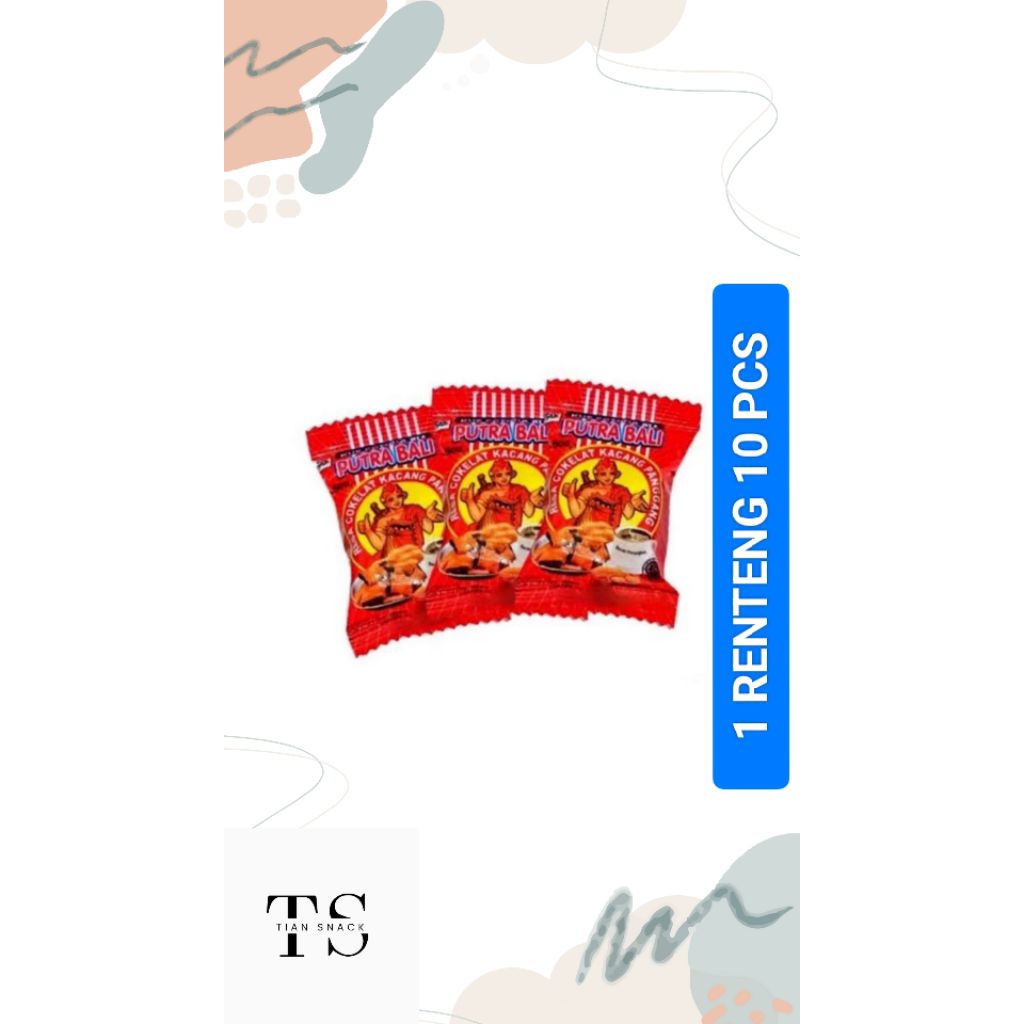 

Snack Putra Bali 1Renteng Isi 10 Pcs